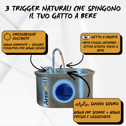ARCACAT - Fonte di Benessere Per Il Tuo Gatto