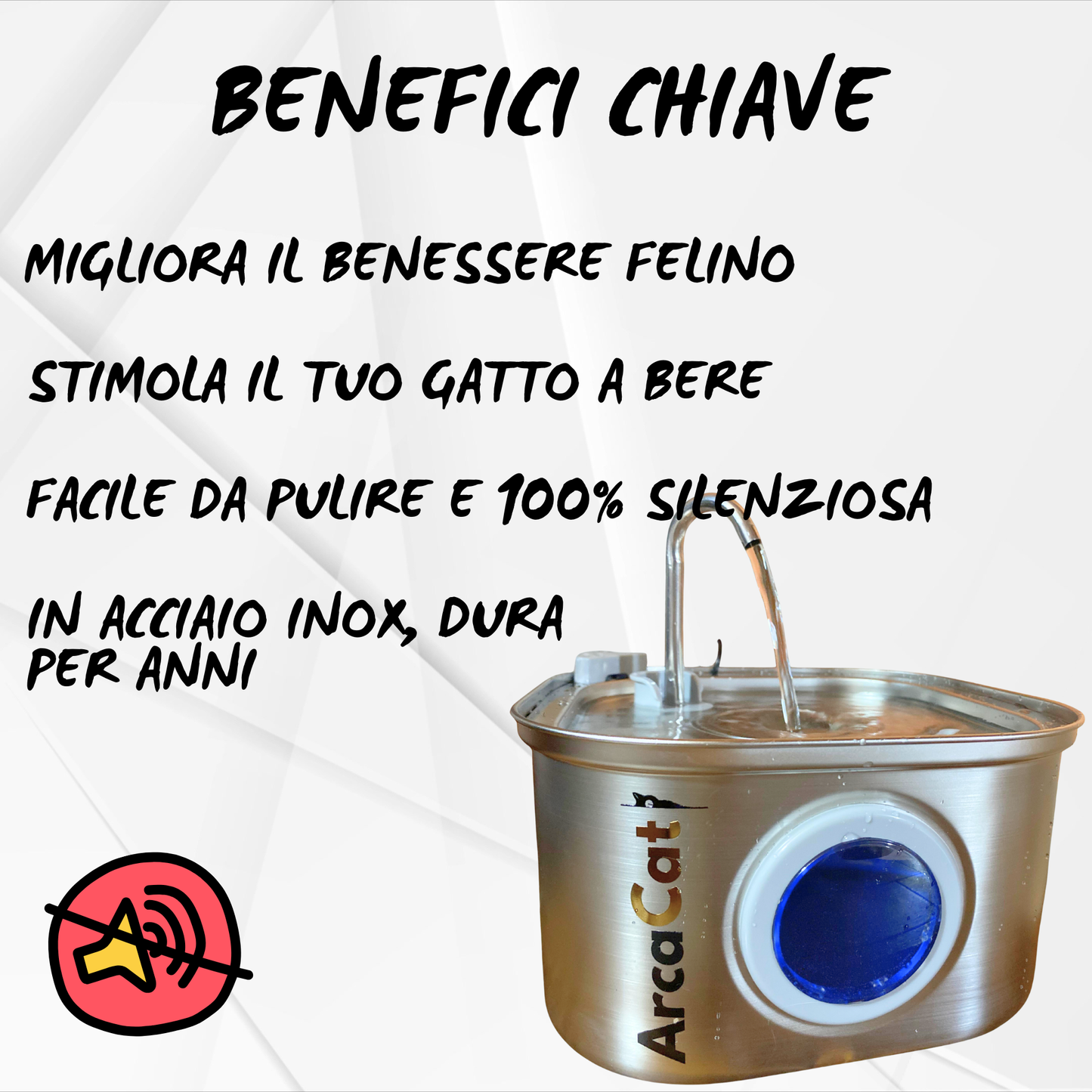 ARCACAT - Fonte di Benessere Per Il Tuo Gatto