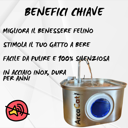 ARCACAT - Fonte di Benessere Per Il Tuo Gatto